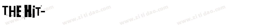 The Hit字体转换